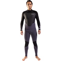 Response 3/2mm GBS Back Zip Black Fato De Mergulho Para Homem